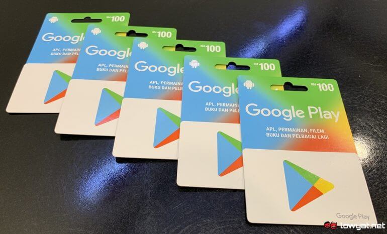 Googleplay gift card